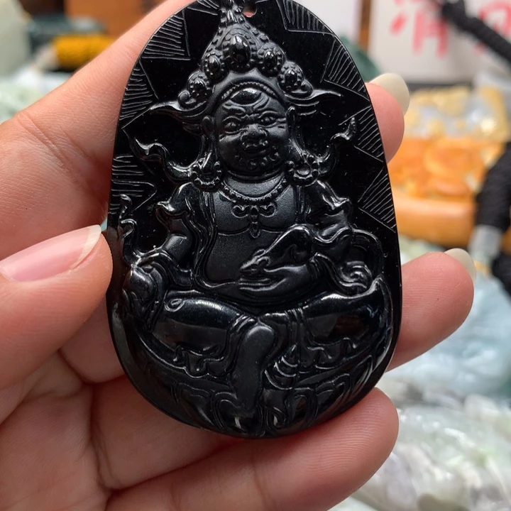 翡翠未镶嵌颈饰保真天然A货翡翠