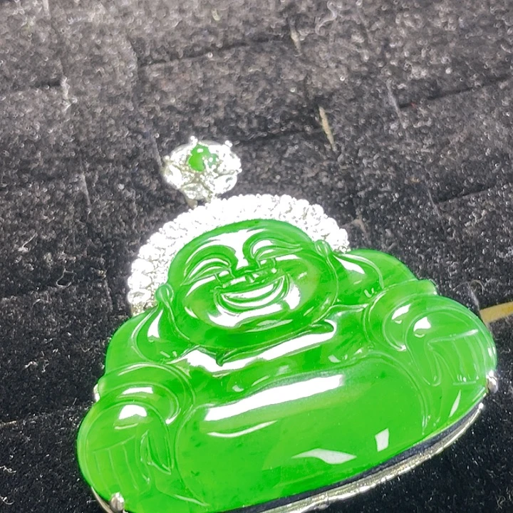 翡翠未镶嵌颈饰47