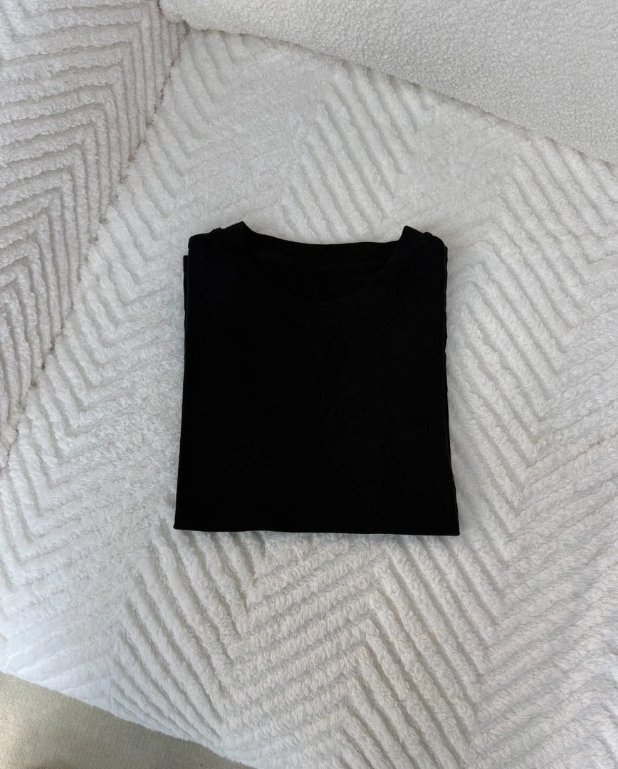 柔软面膜天丝羊毛短袖T恤女装夏季薄款宽松圆领T恤基础款正肩上衣