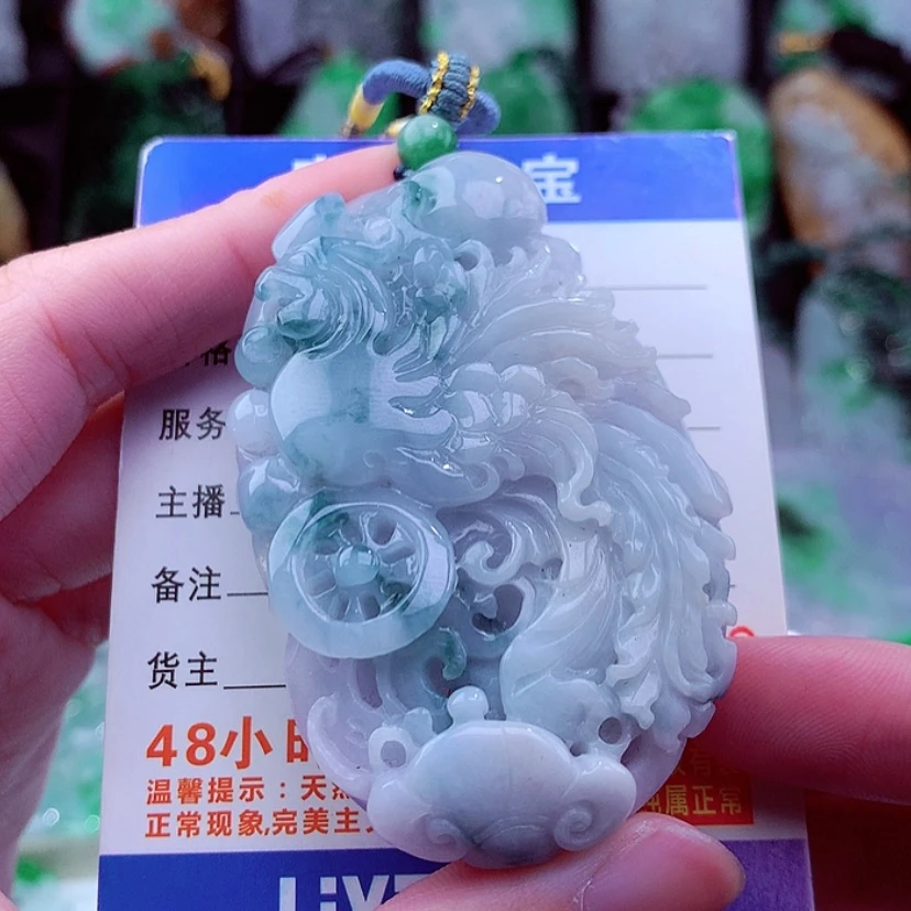 【闪购商品】翡翠颈饰未镶嵌挂件