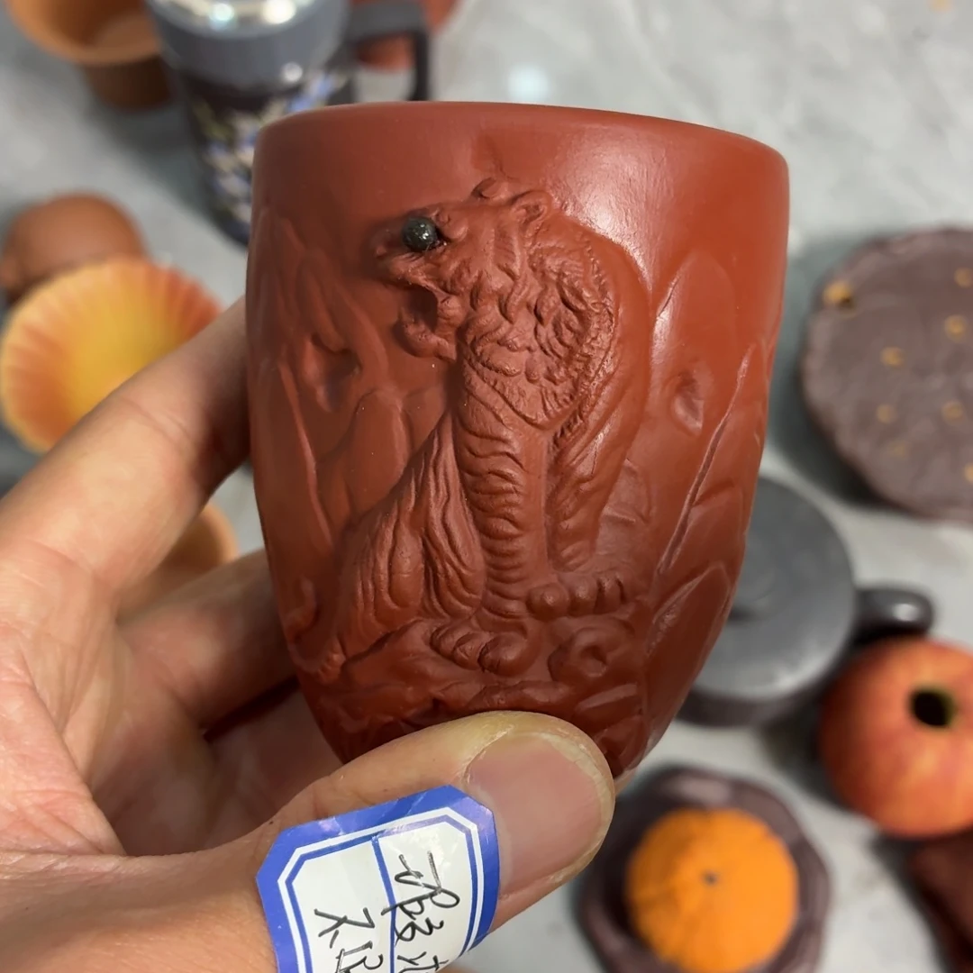 茶杯紫砂瑕疵不退不换介意勿拍