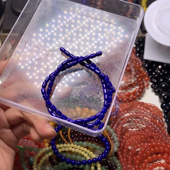 青金石手链未镶嵌百*