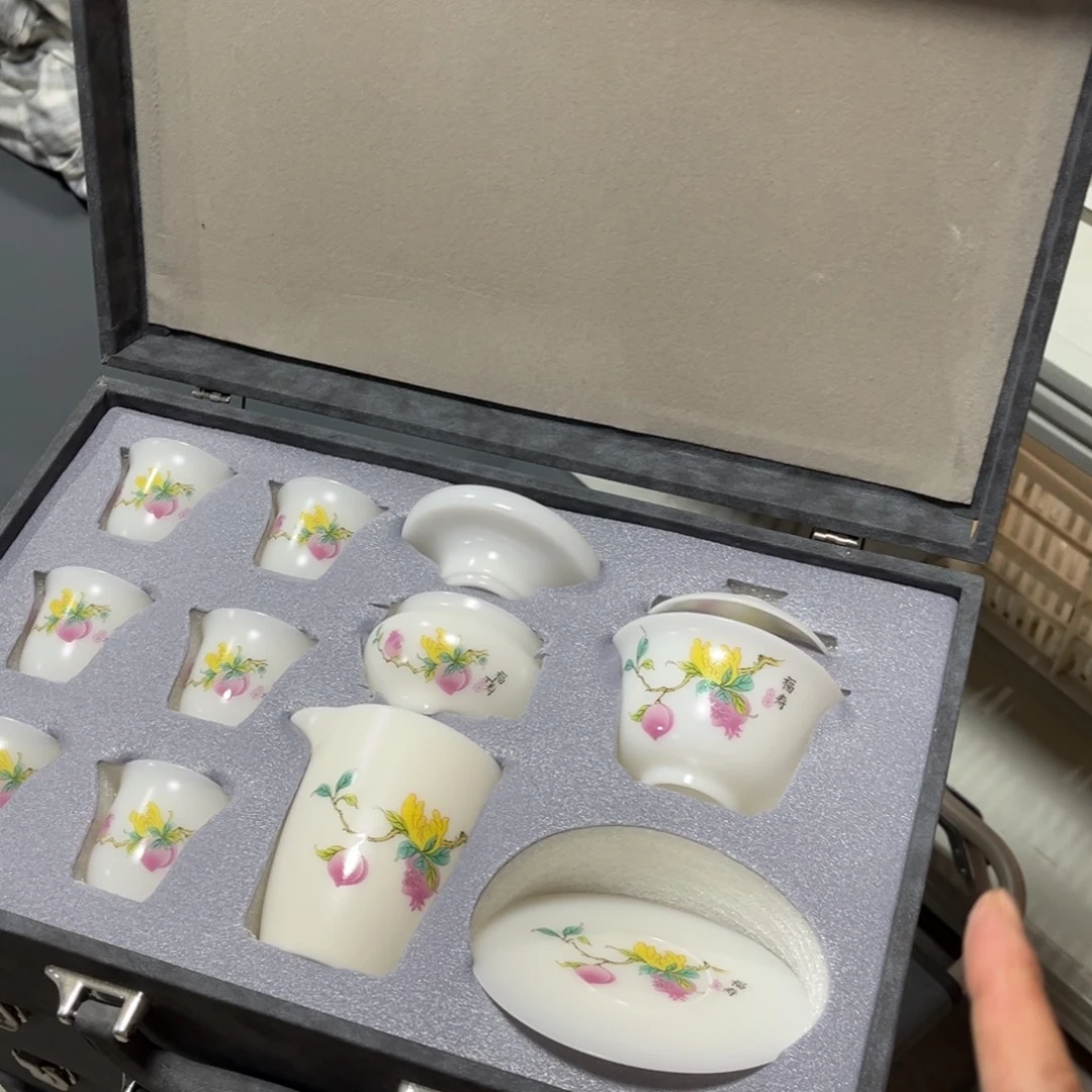 德化陶瓷德韵茶器，