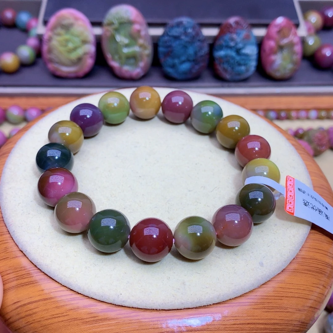 玛瑙未镶嵌手链盐源