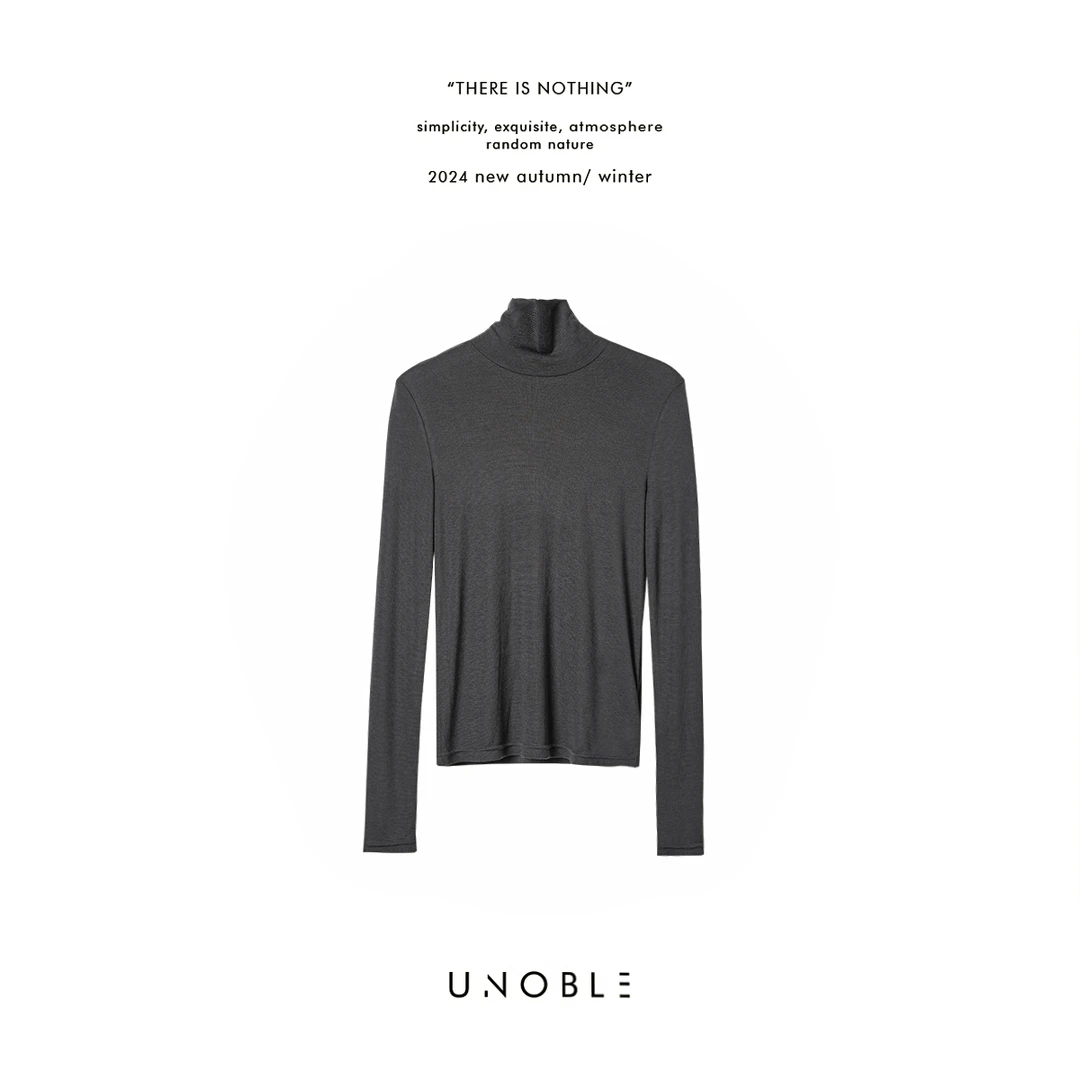 UNOBLE 2025 S/S【羊毛天丝高领打底】秋冬新品