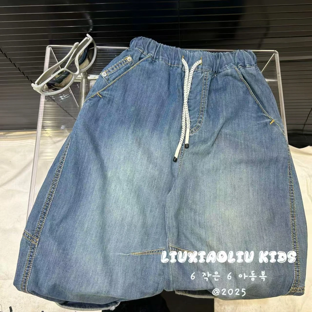 杭州六小六正版BY LIUXIAOLIU春夏季儿童牛仔裤19240