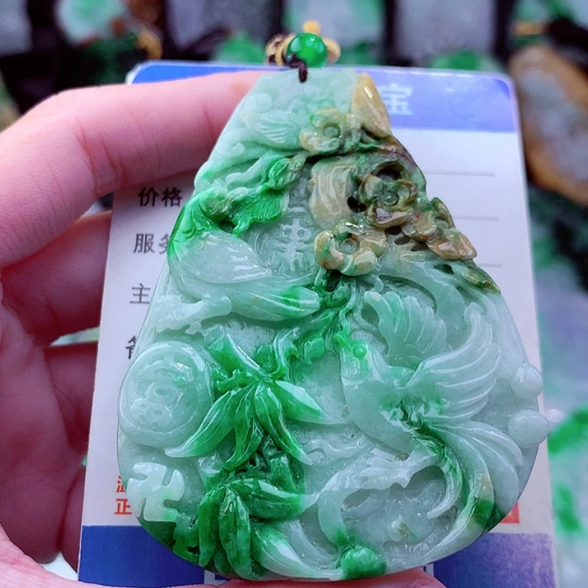 【闪购商品】翡翠颈饰未镶嵌天然