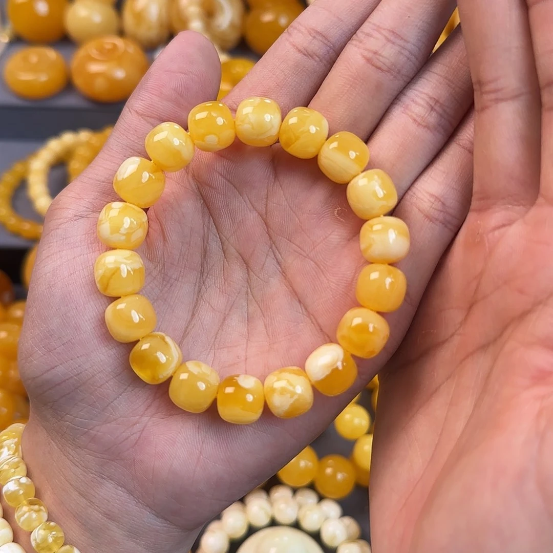 未镶嵌蜜蜡珠宝奇石12mm同料