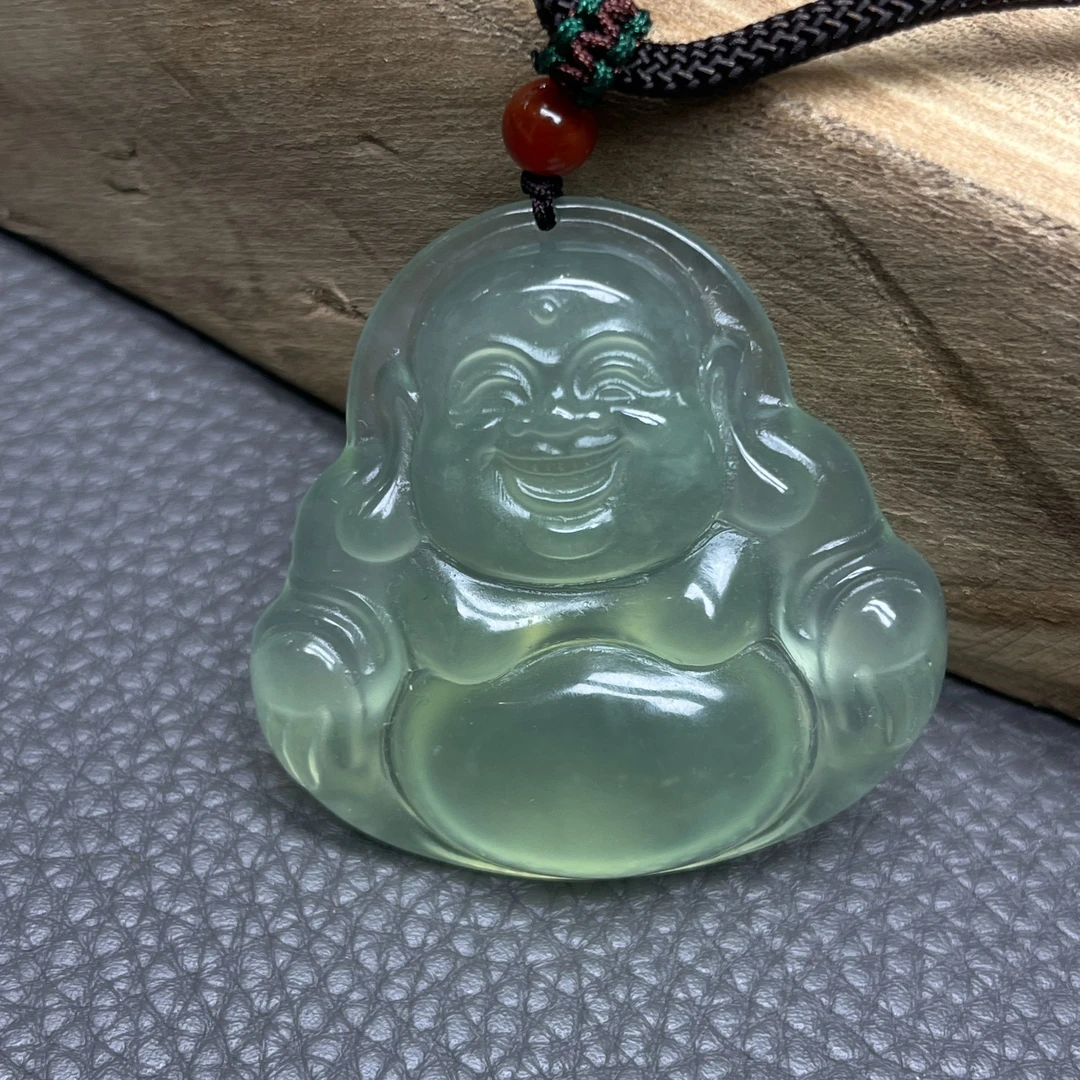 纯天然岫玉180笑口常开大肚佛~多样性发货~