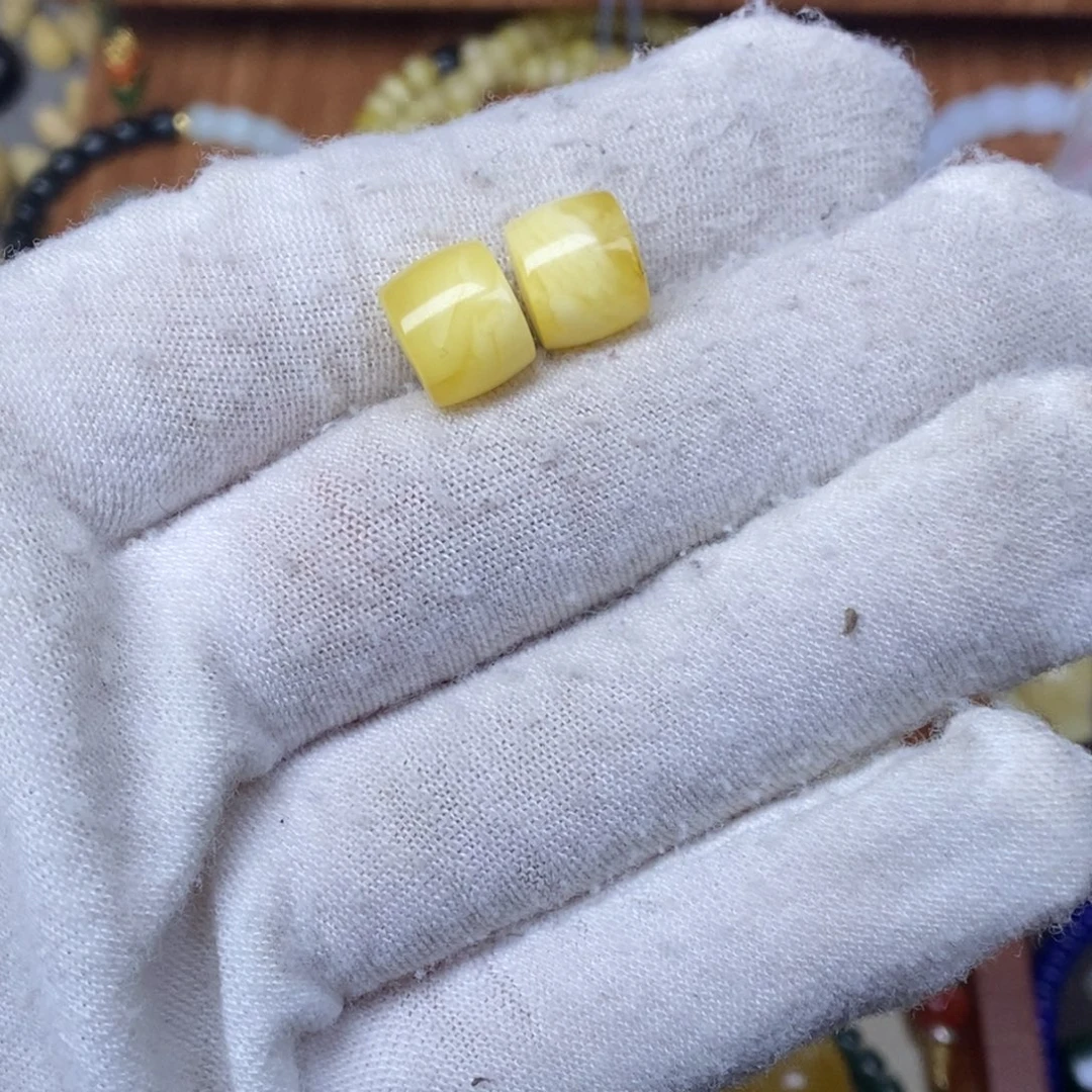 糖***Q琥珀未镶嵌手链9➕