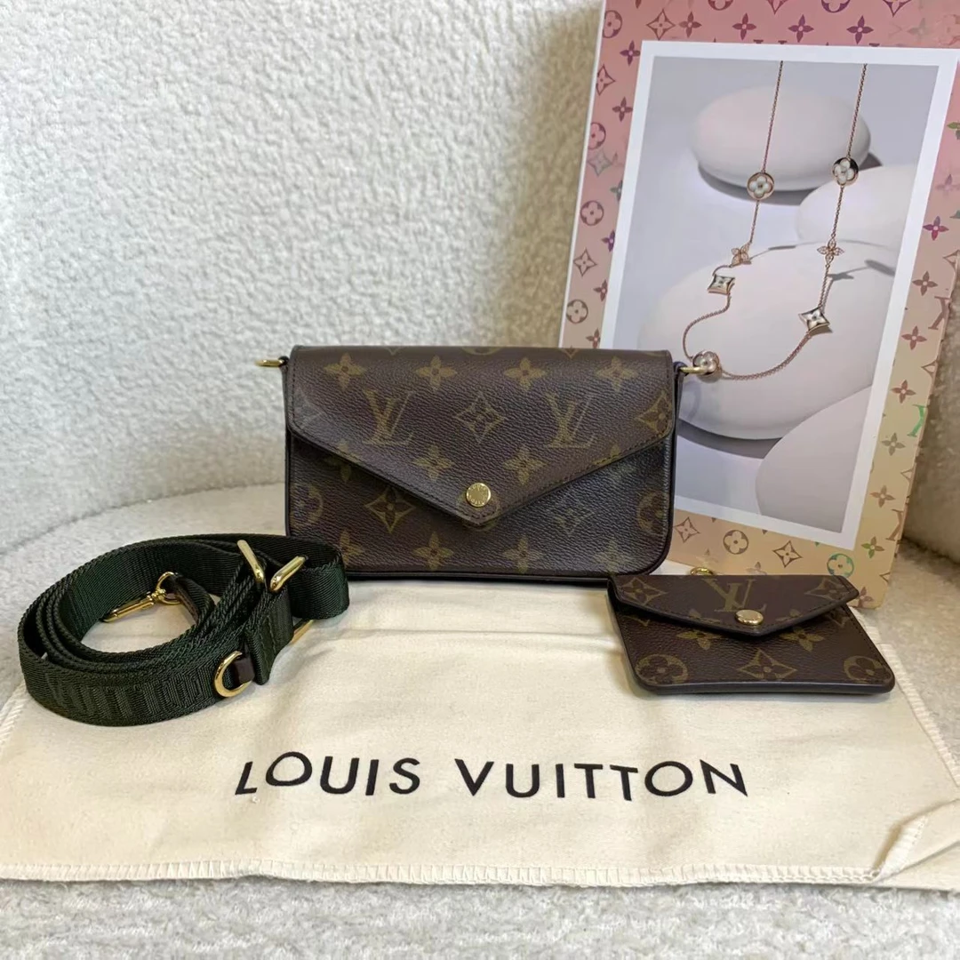99新 LouisVuitton/路易威登 老花三合一12期 76834375/代卖服务