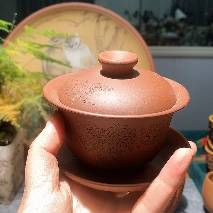 紫砂茶壶宜兴紫砂杯