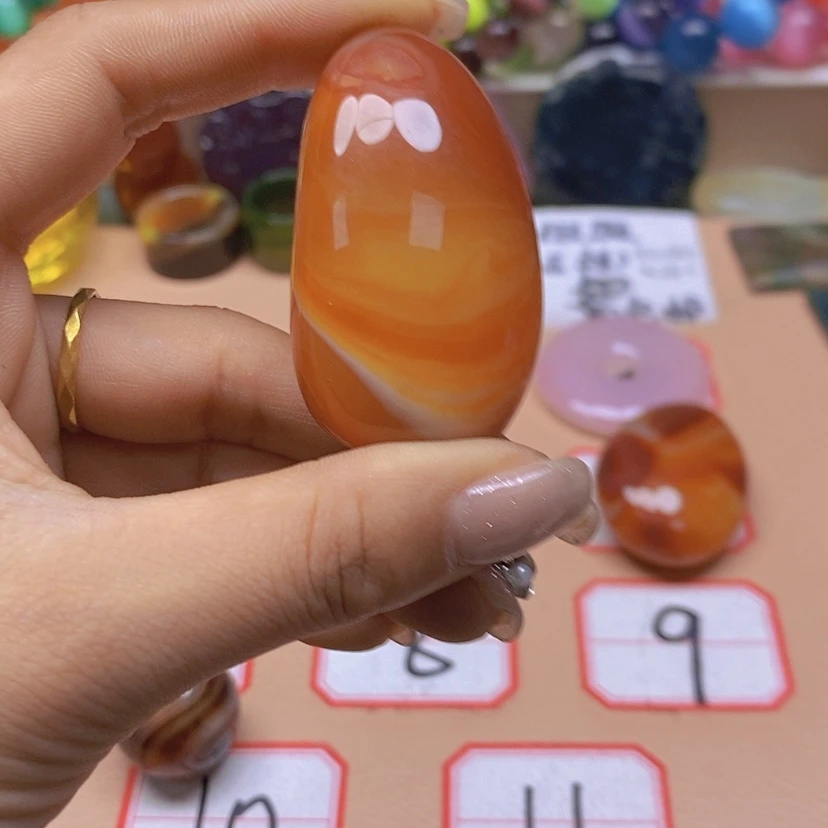 【闪购商品】玛瑙/玉髓颈饰未镶嵌蓝**姬