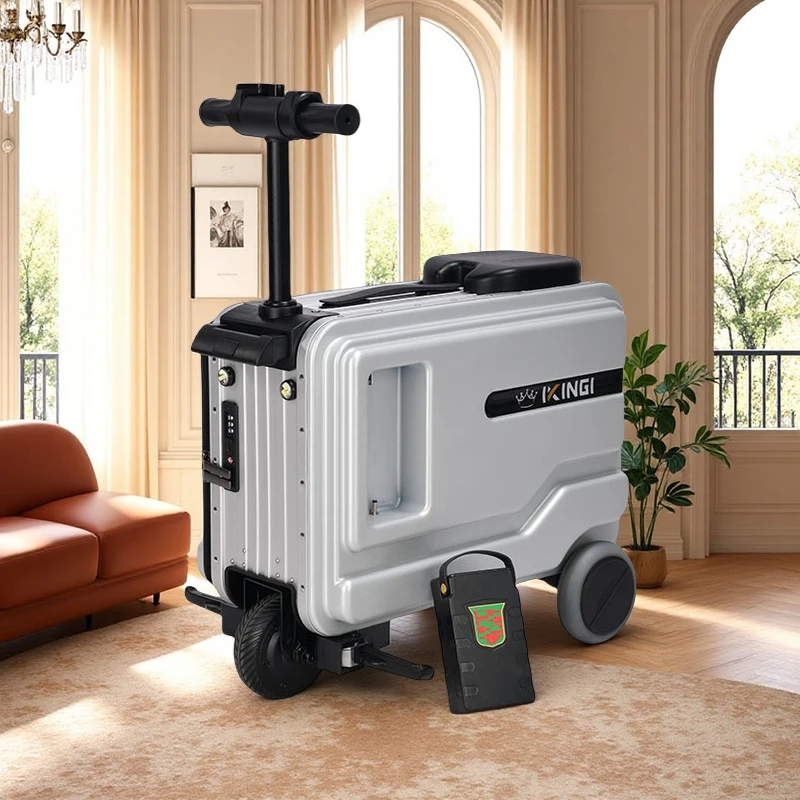 电动行李箱智能旅行箱骑行拉杆箱国王KING载人便携式随身登机箱