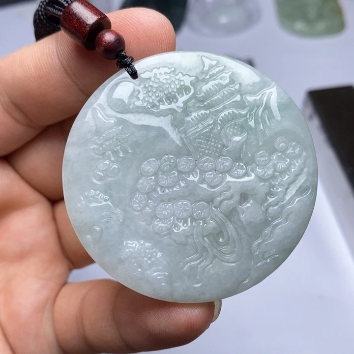 颈饰未镶嵌翡翠翡翠