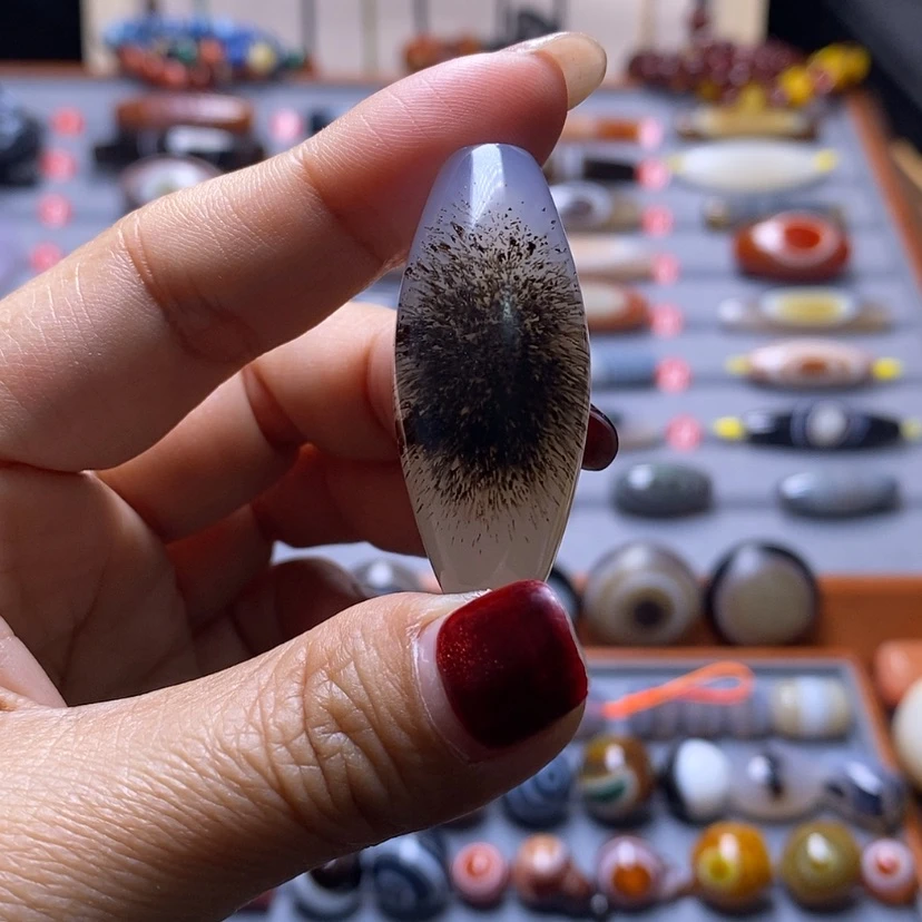 【闪购商品】玛瑙/玉髓珠宝半成品未镶嵌-*-