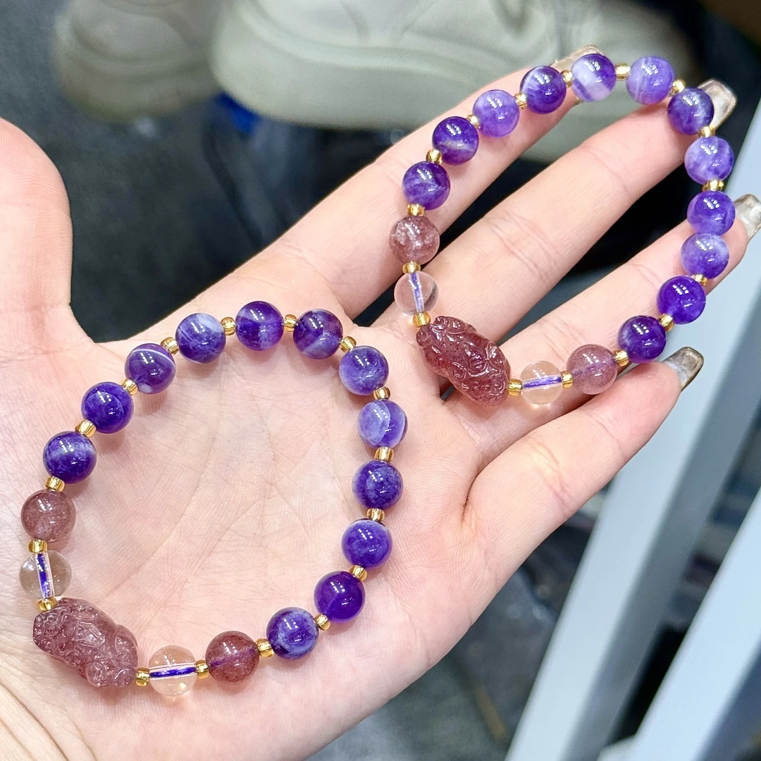 【SL】极光DIY手串-约8mm（多样性发其一）