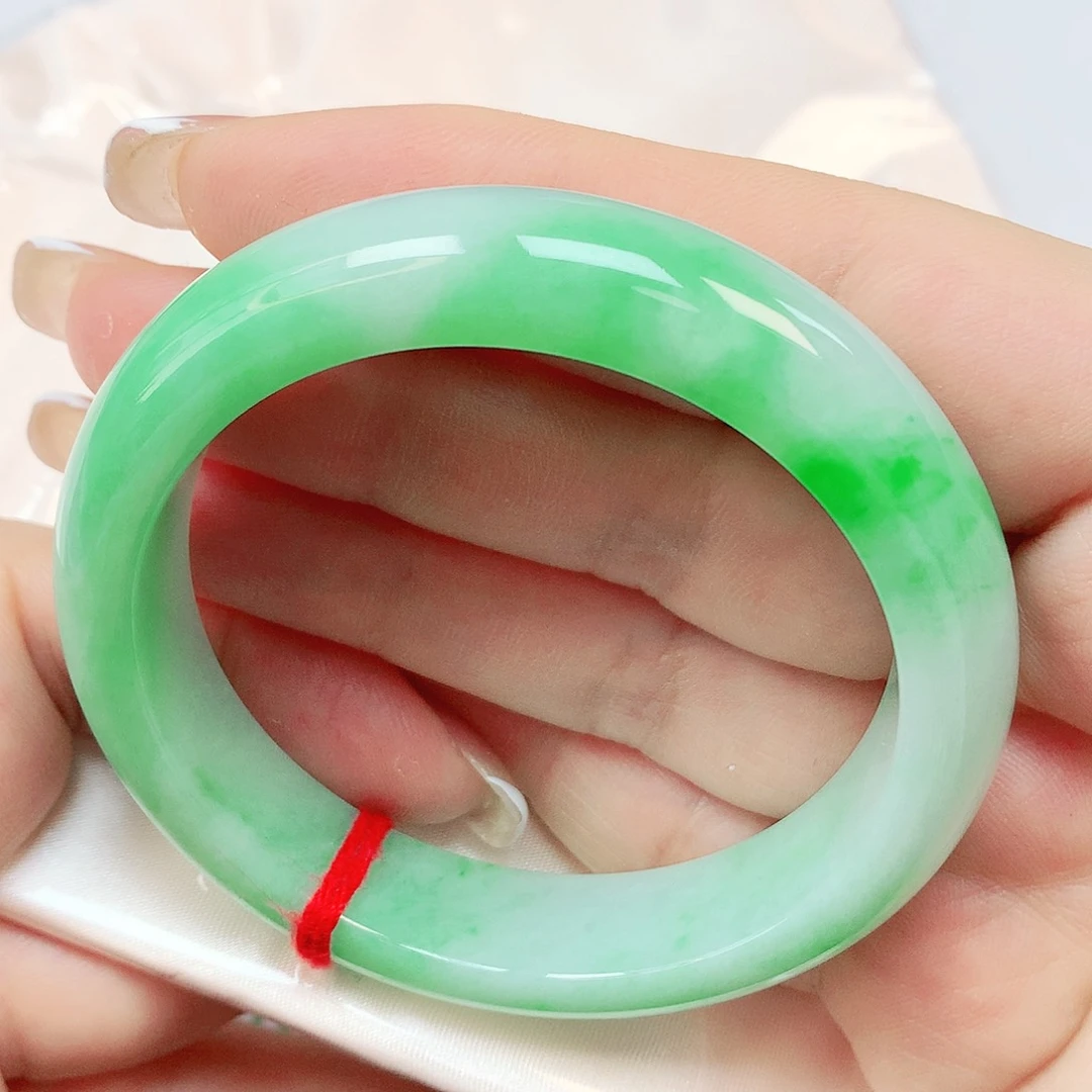 未镶嵌手镯翡翠抖音076