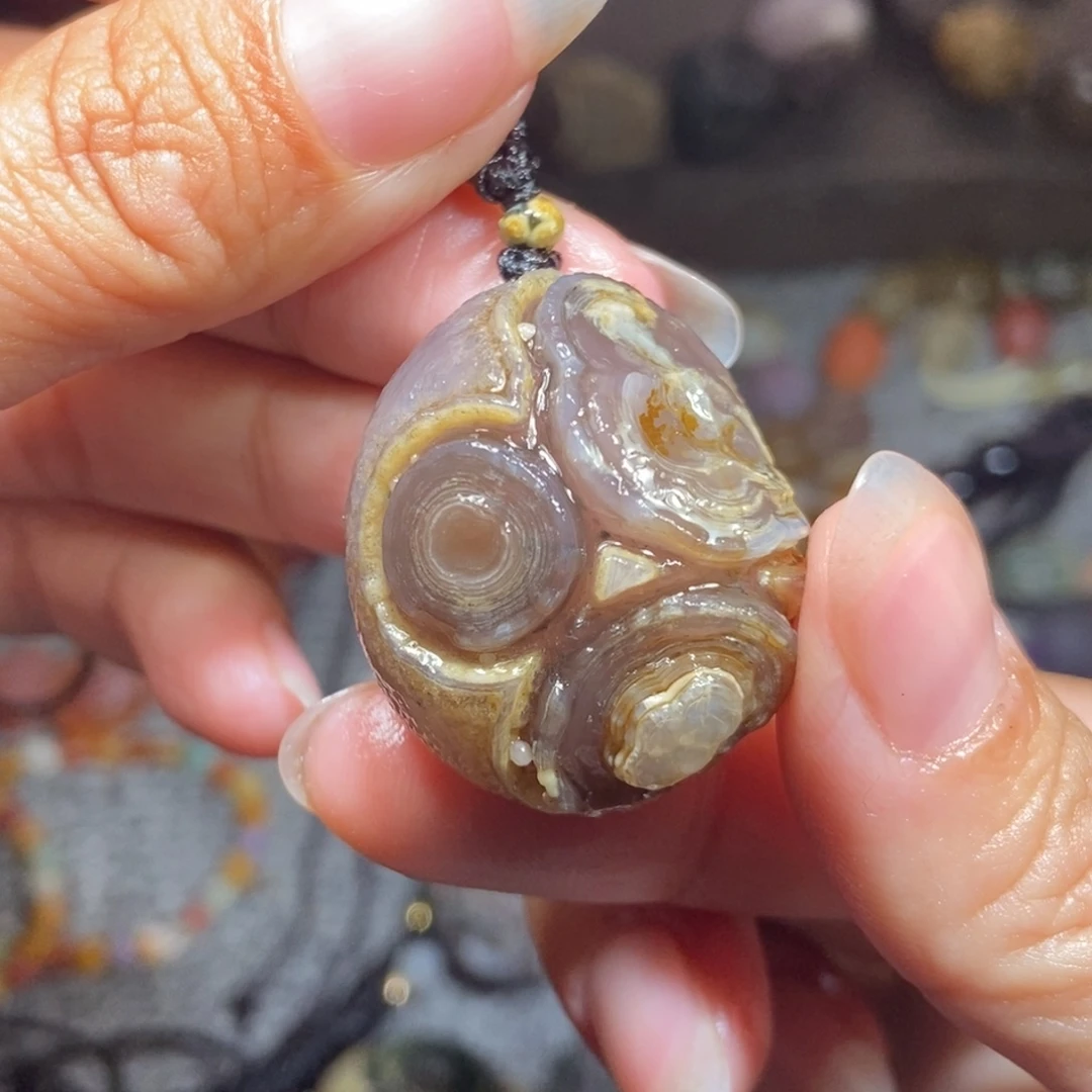 未镶嵌玛瑙/玉髓珠宝半成品