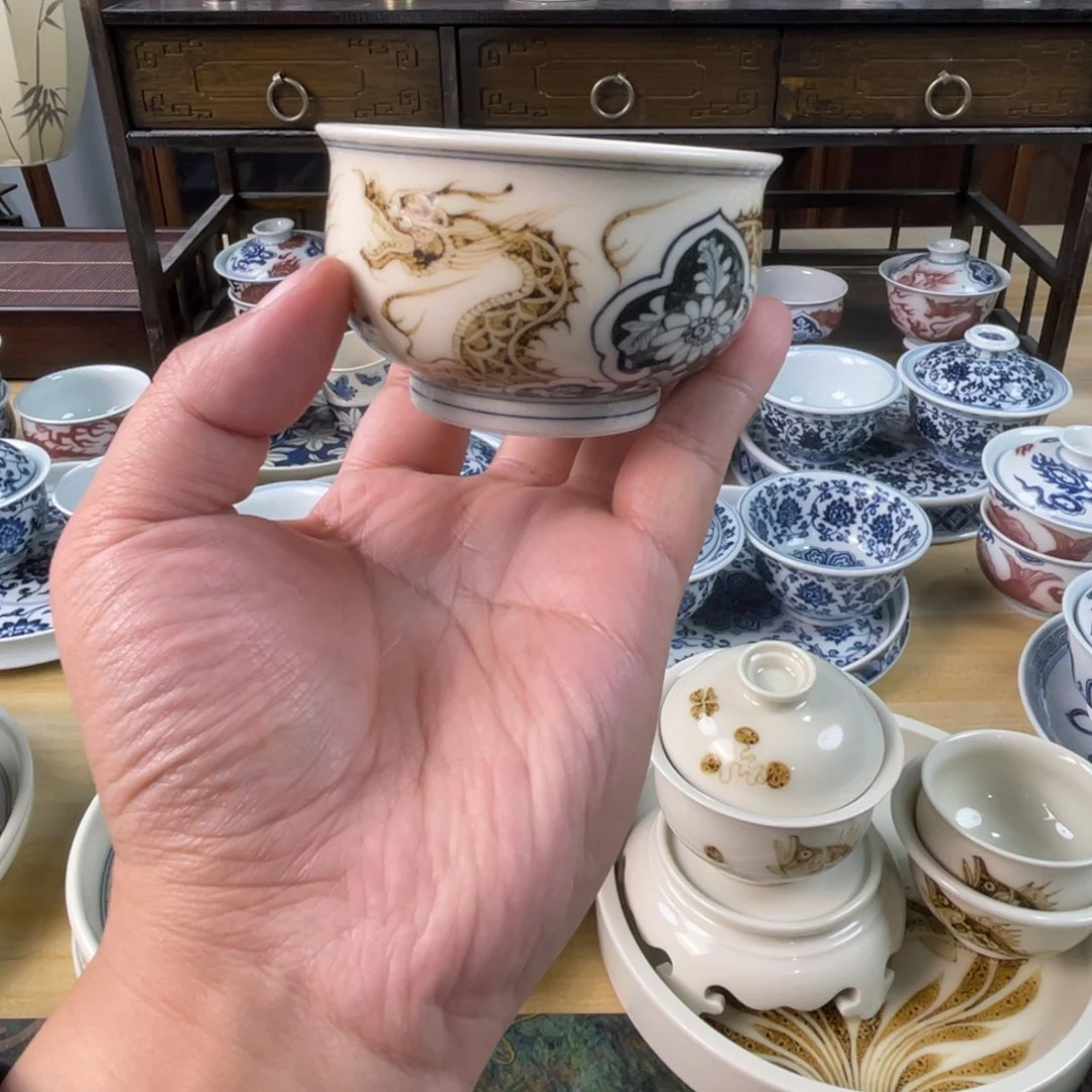 景德镇手工手绘茶具