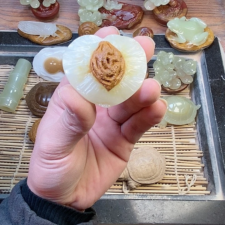 【闪购商品】砖雕菩***提天然一体雕刻