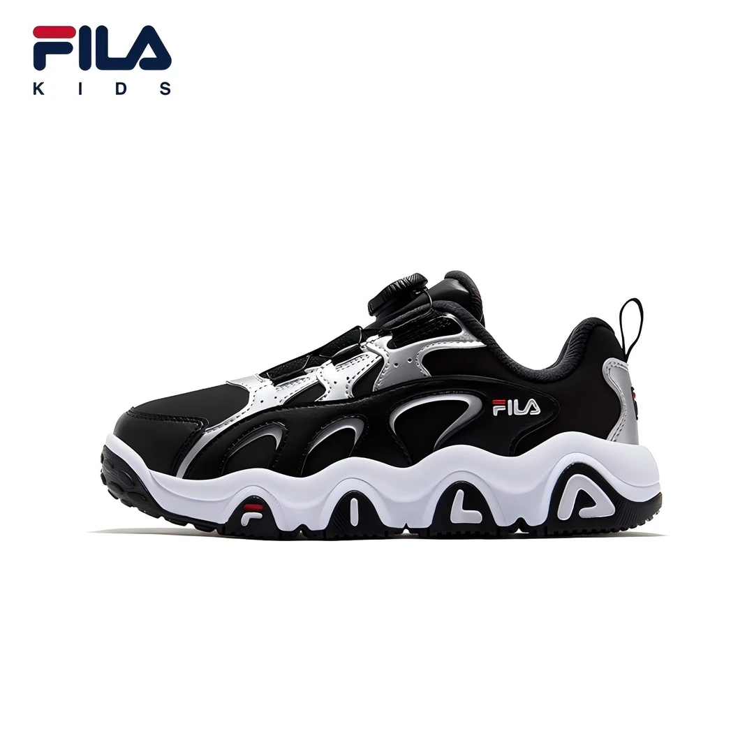 【jaggerBB2】斐乐儿童2025秋冬季新款百搭经典篮球鞋K55B441201