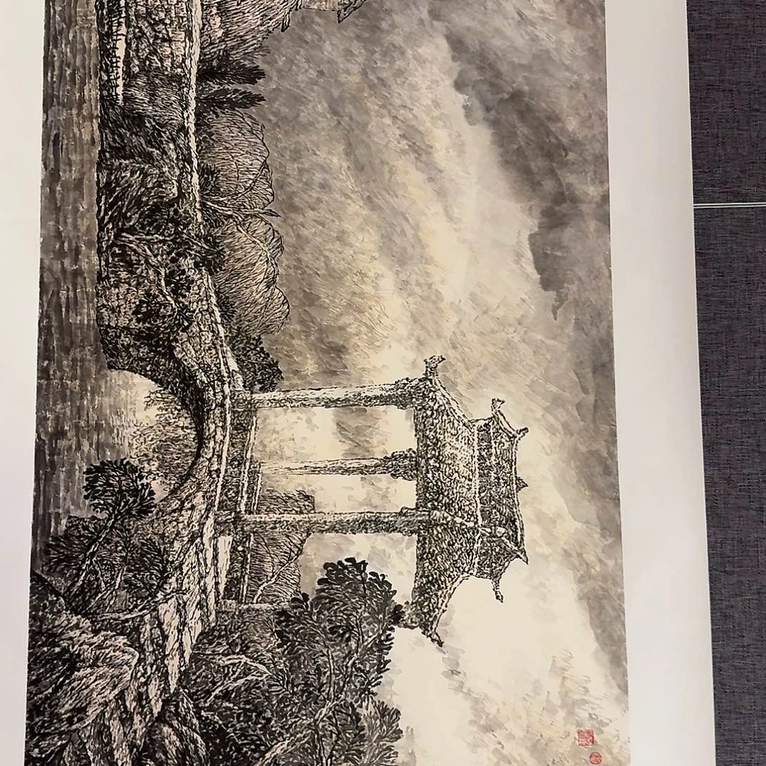 国画黎老师作品画作