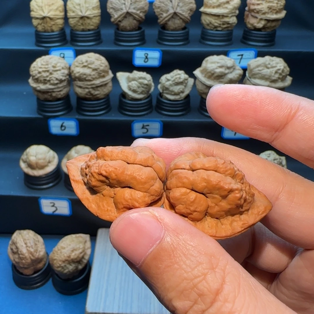 ****.把件桃核小云石观音