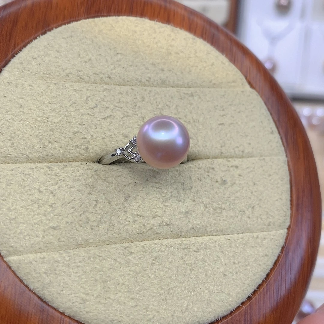 淡水珍珠合金戒指F