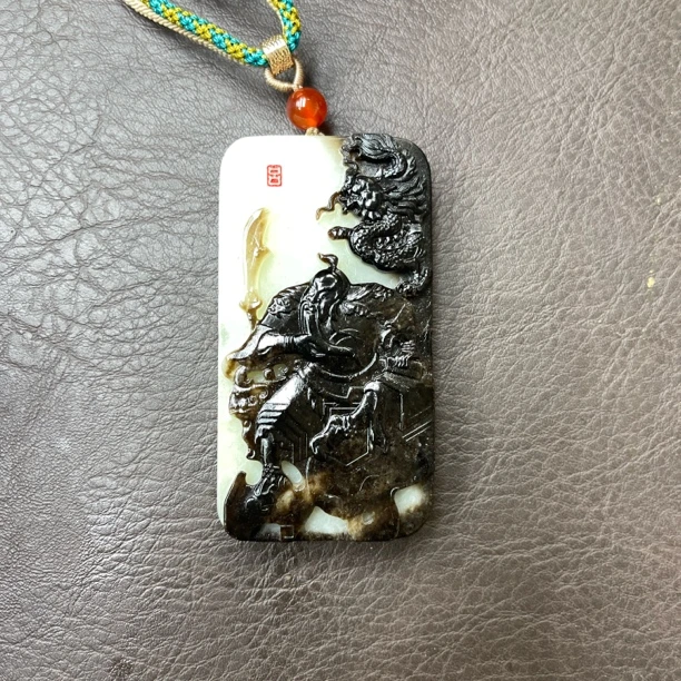 关公挂件和田玉首饰珠宝D2