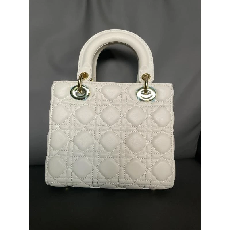 SMVP 高定奢品 时尚潮流打造真皮女士包手提四格 10954 白色妃