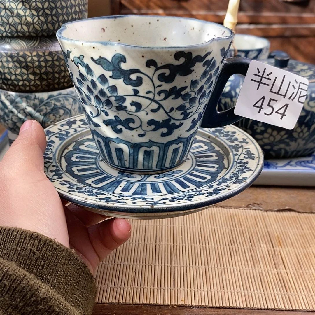 请****?手工手绘青花陶瓷