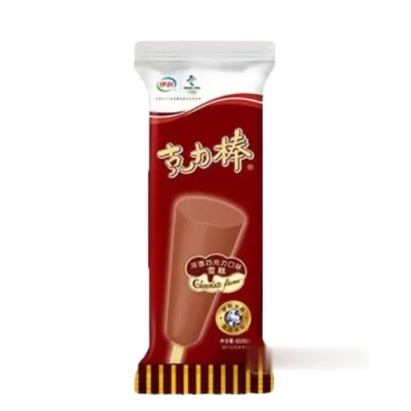 （左边冰柜）伊利克力棒 浓香巧克力口味雪糕 55g/袋网红雪糕