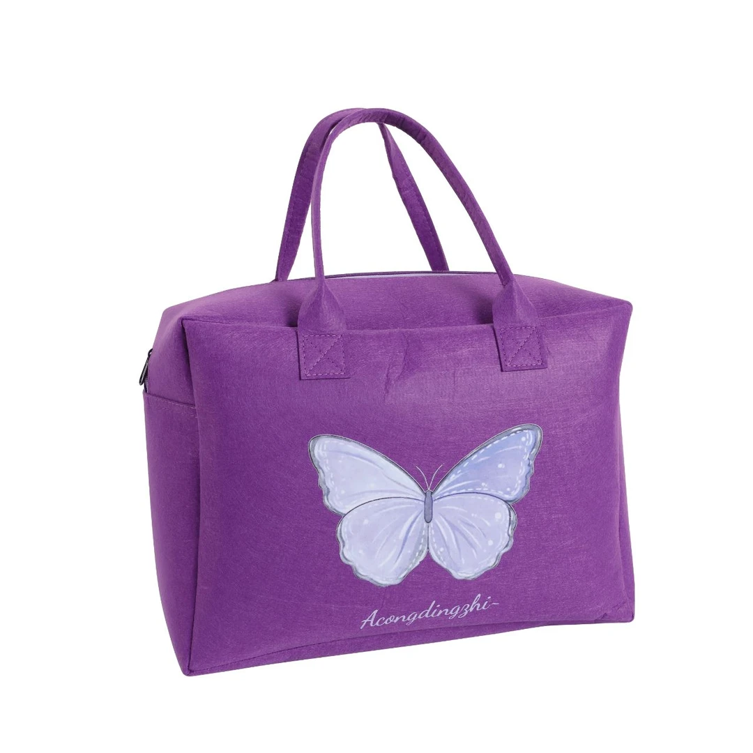 阿聪定制手提毛毡包