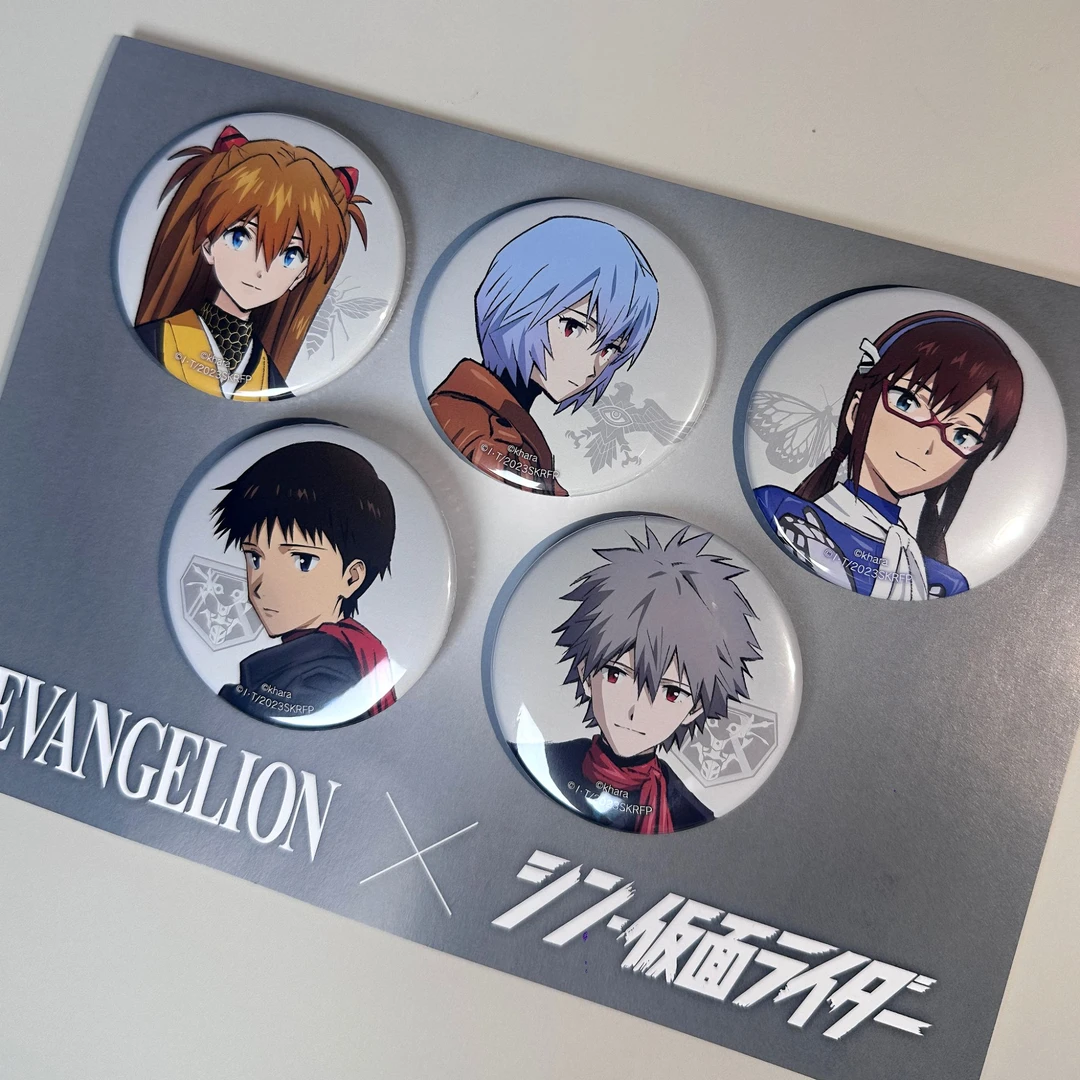 Eva正版日谷-假面骑士徽章 新世纪福音战士 盲袋