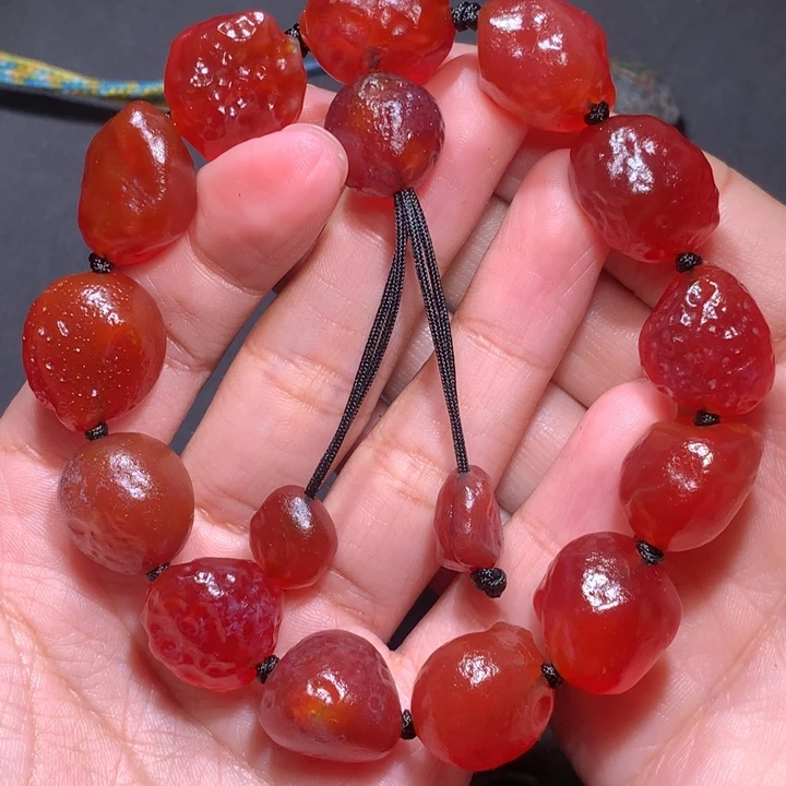 未镶嵌玛瑙/玉髓珠宝半成品