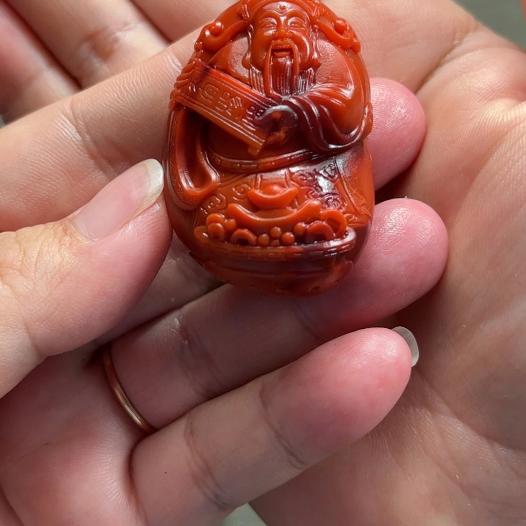 颈饰未镶嵌南红玛瑙