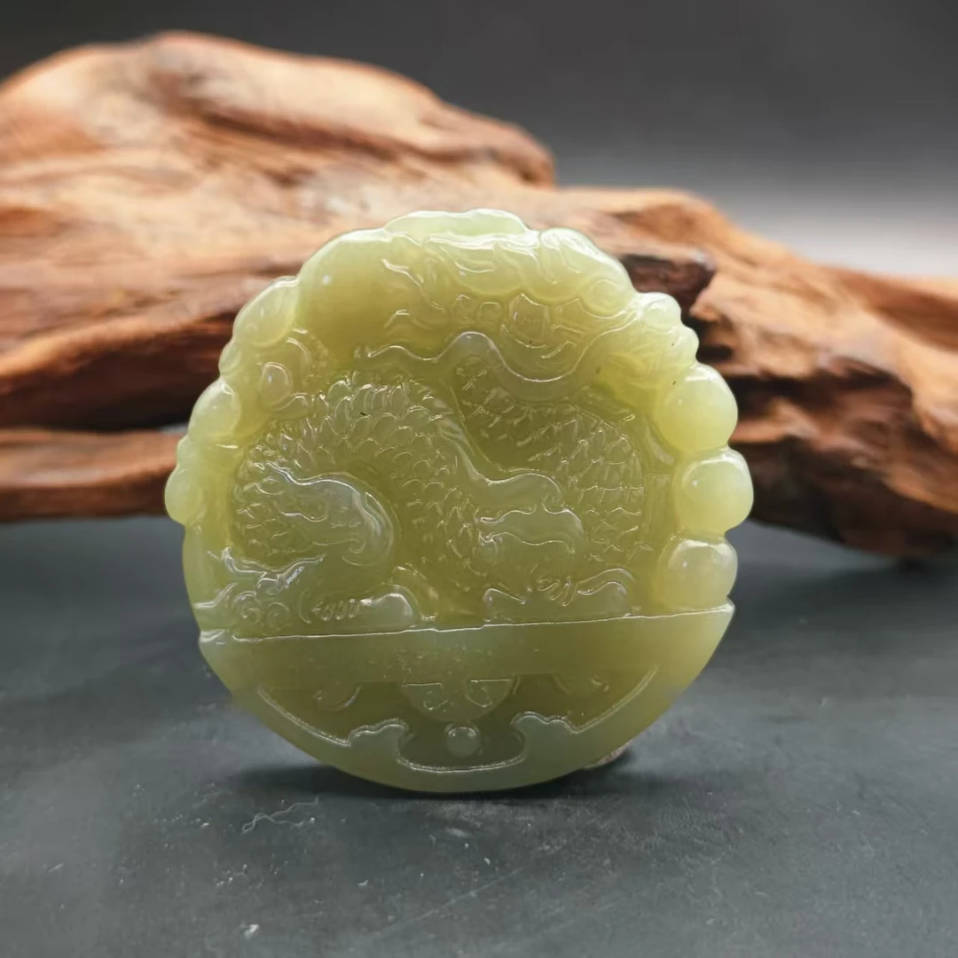 Z和田玉玉麒麟吊坠1467