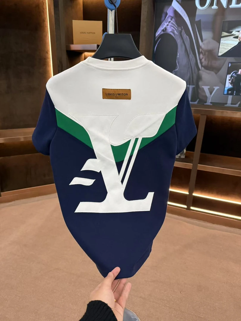 3男士秋冬新款潮流时尚修身百搭半袖轻奢圆领上衣K873