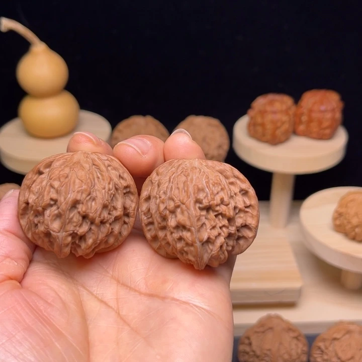 吊坠文玩核桃40磨盘