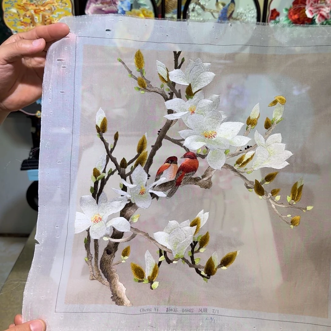 刺绣刺绣工艺精湛