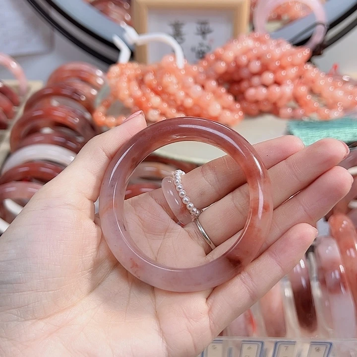 石英质玉手镯未镶嵌不**菜