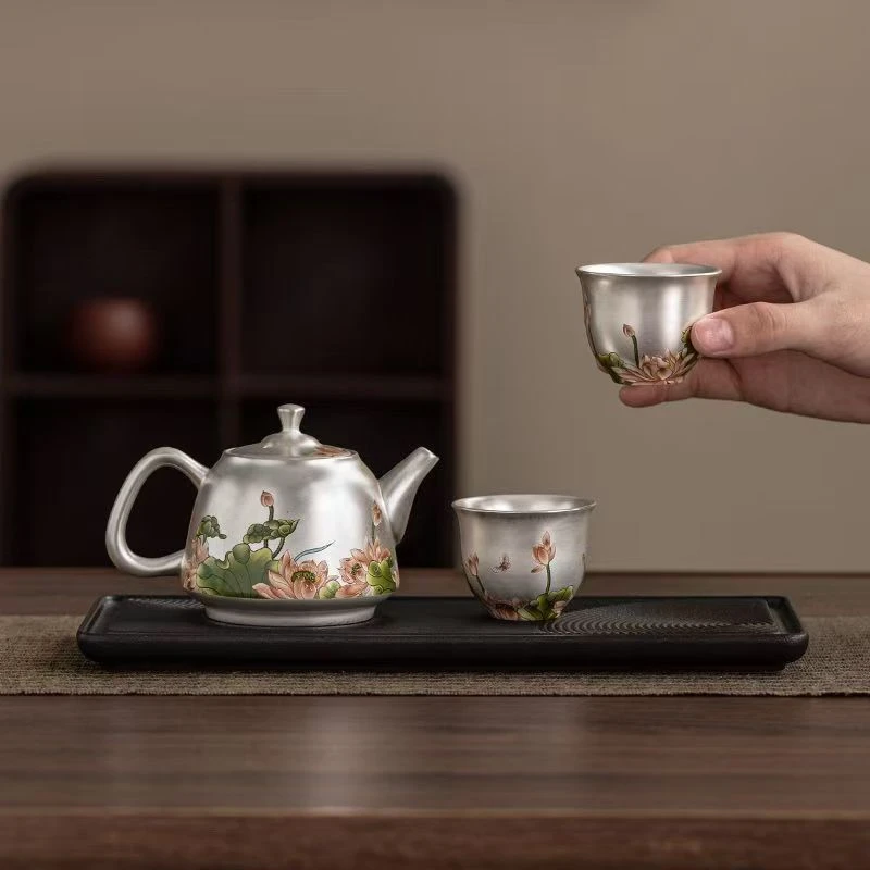 荷塘月色礼盒+茶盘-ZHZ280