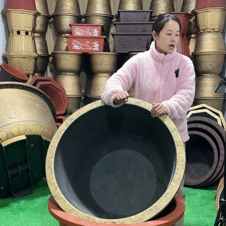 圆盆古铜八零两个