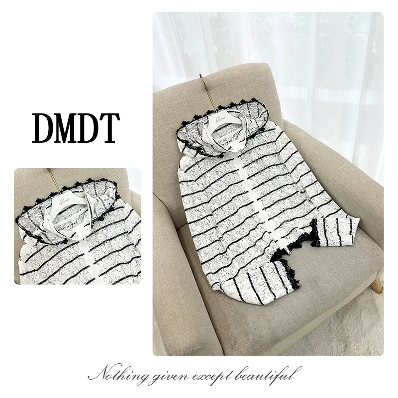 【DMDT服饰】新品“清爽西海岸”蕾丝连帽透气显瘦外套930903