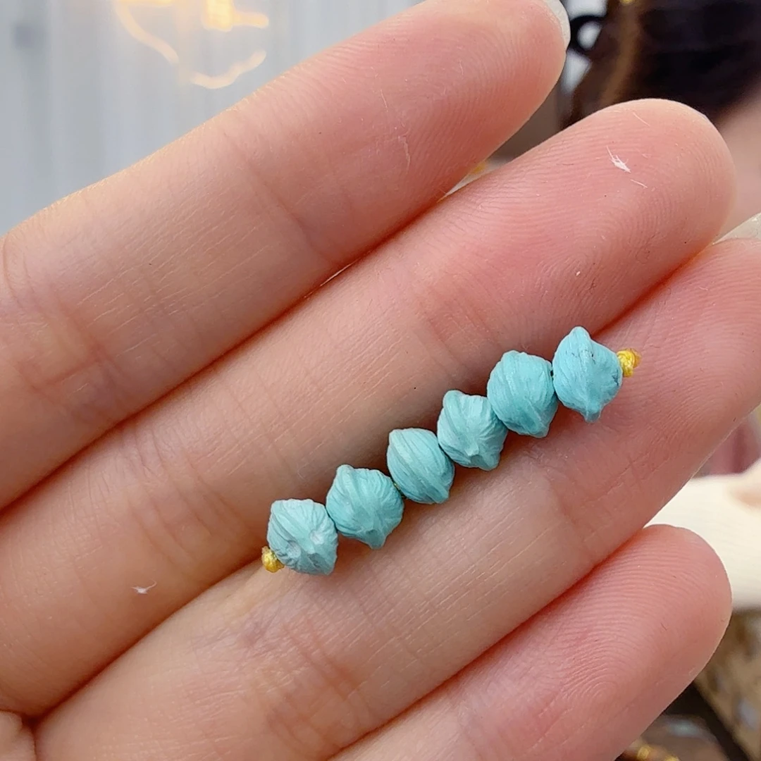 绿松石未镶嵌珠宝半成品