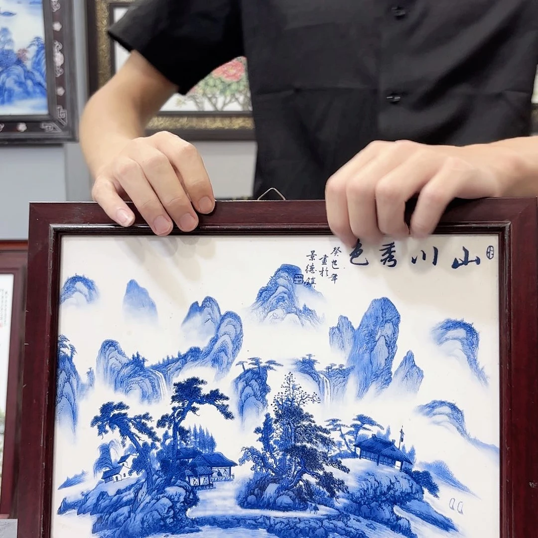 瓷版画景德镇陶瓷瓷板画