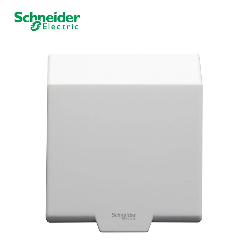 施耐德电气插座防溅盒白色透明防水盒通用86型卫生间