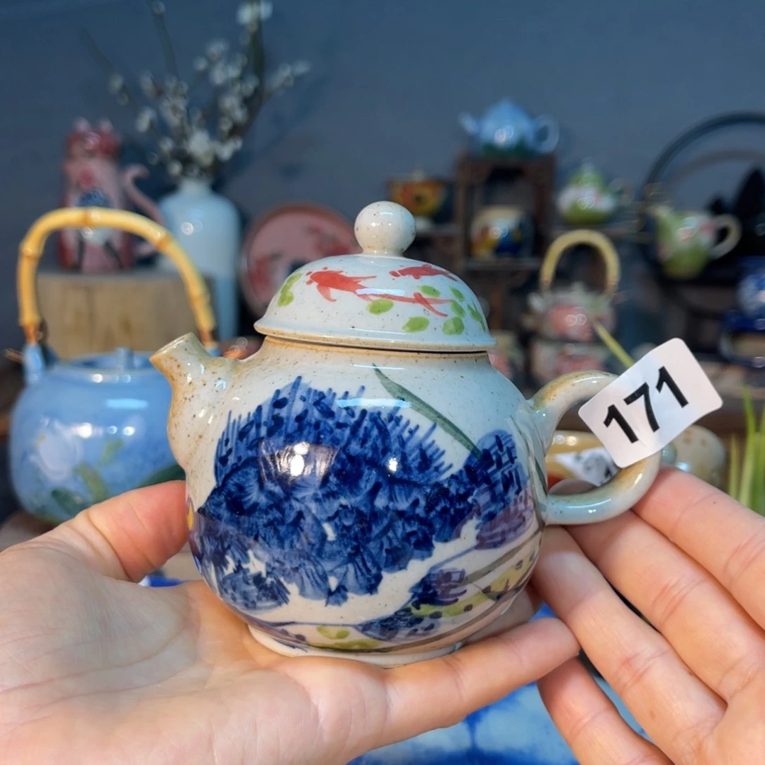 杯素浅陶瓷手工手绘