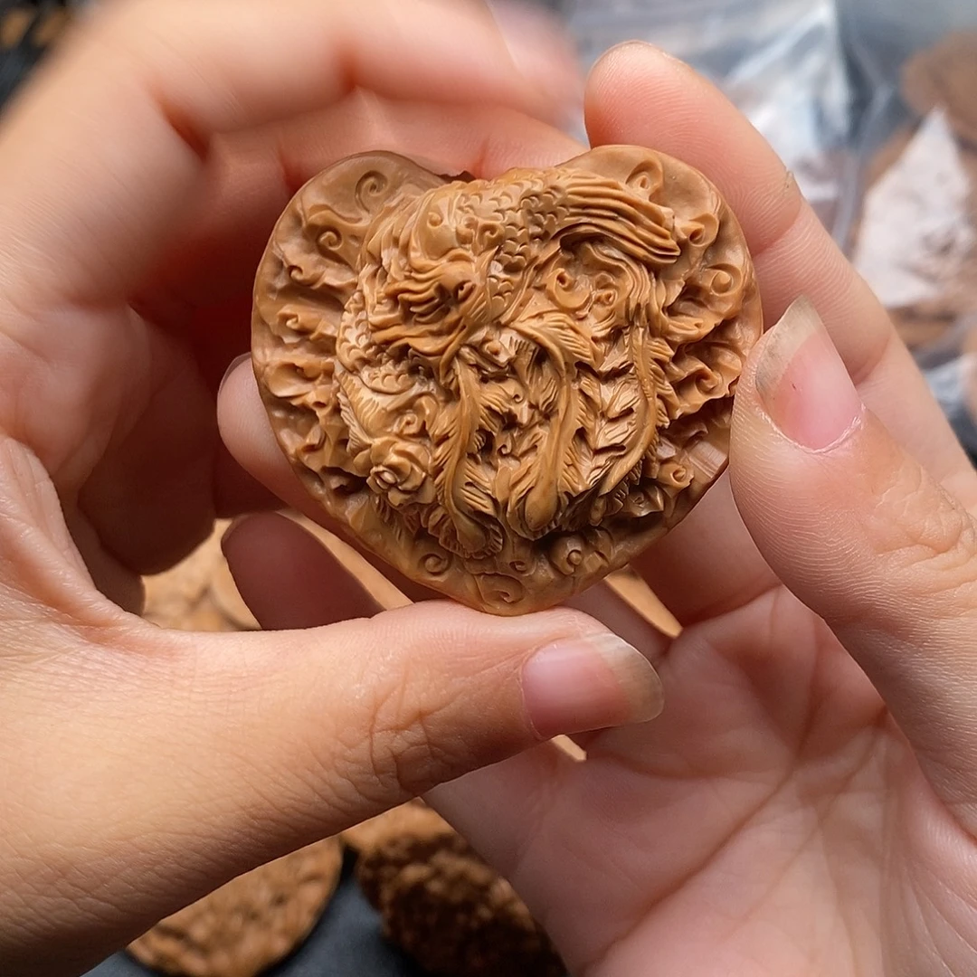 我***乖吊坠文玩核桃龙凤